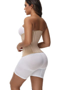 Curvalu Double Layer Waist Trainer Belt Steel Boned Compression