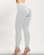 Curvalu Leggings de Yoga de Cintura Alta con Control Abdominal