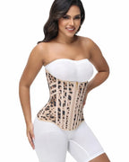 Curvalu Double Layer Waist Trainer Belt Steel Boned Compression