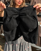 Curvalu High Waist Butt Lifter Shaping Shorts With Lace Trim