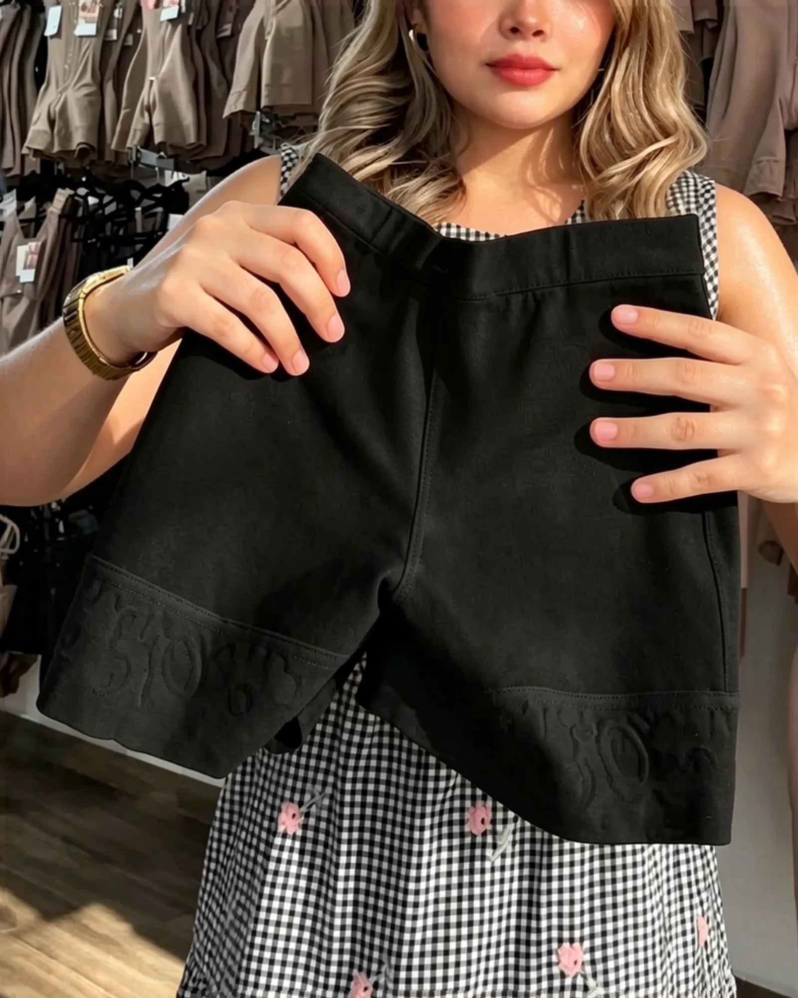 Curvalu Shorts Modeladores de Bumbum com Renda Cintura Alta