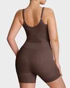Curvalu All-in-One Snap-Off Sculpting Bodysuit Shapewear 6-Zone Compression