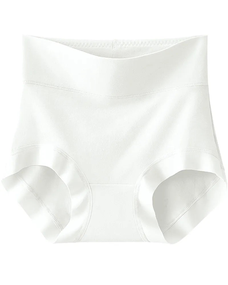 Curvalu High Waist Tummy Control Panties Long Staple Cotton