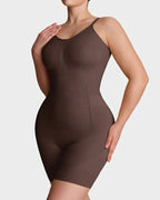 Curvalu All-in-One Snap-Off Sculpting Bodysuit Shapewear 6-Zone Compression