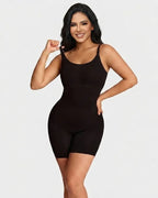 Curvalu All-in-One Snap-Off Sculpting Bodysuit Shapewear 6-Zone Compression