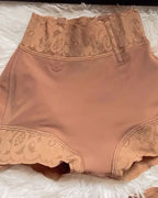 Curvalu Short Modelador Sem Costura Cintura Baixa Push Up