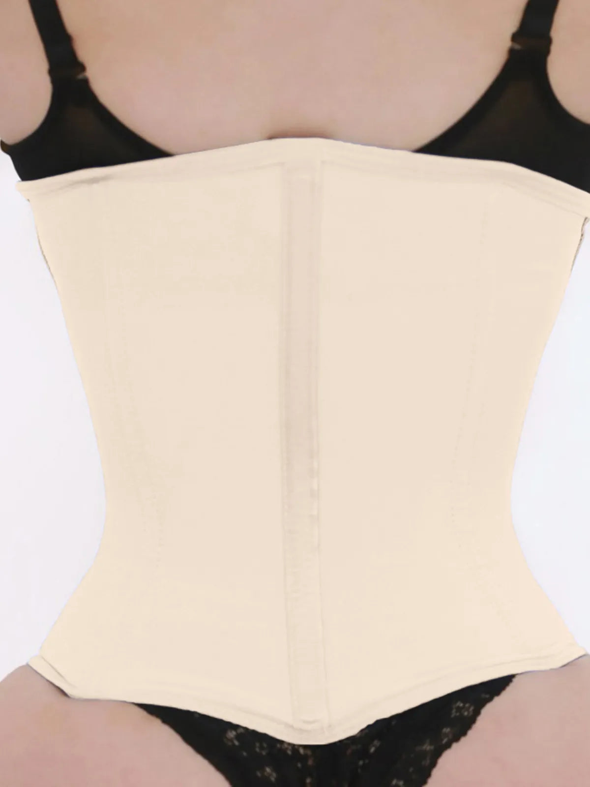 Curvalu Comfort Hourglass Shaping Waist Trainer Latex Zipper
