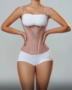 Curvalu Faja Reductora Abdominal con Varillas de Acero